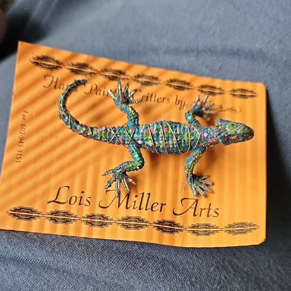 Colorful Reptile Ornament